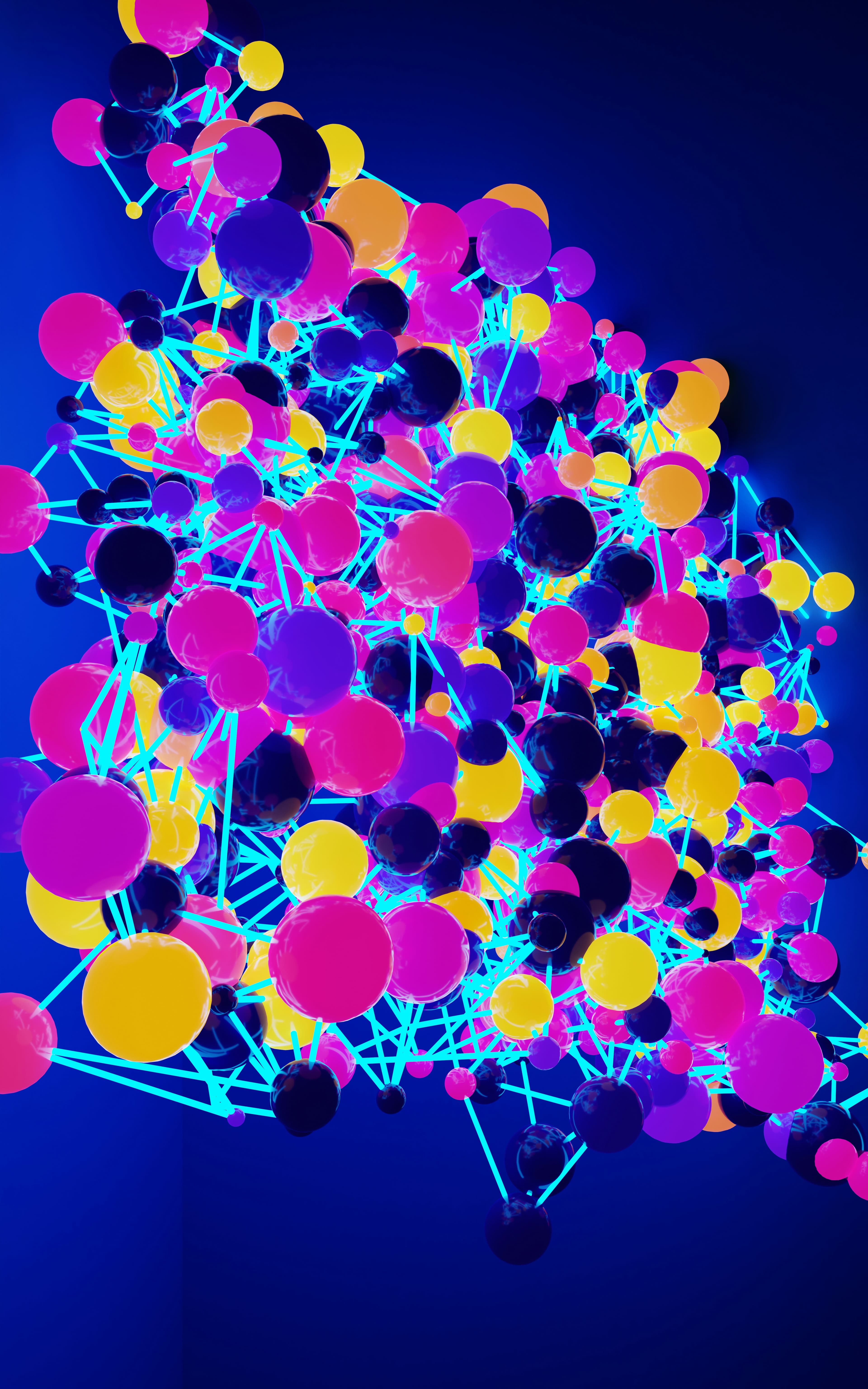 AI neural network visualization